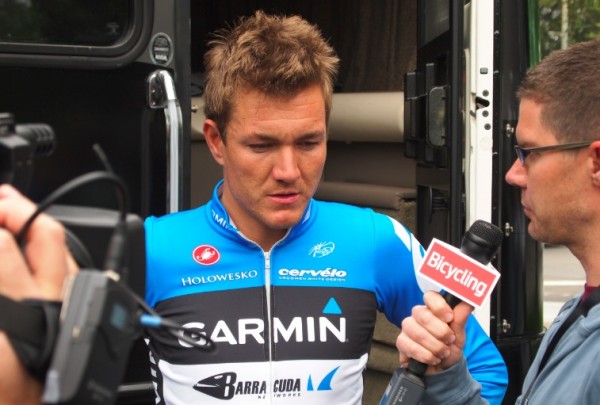 Photo: This season Heinrich Haussler is on the hot seat.