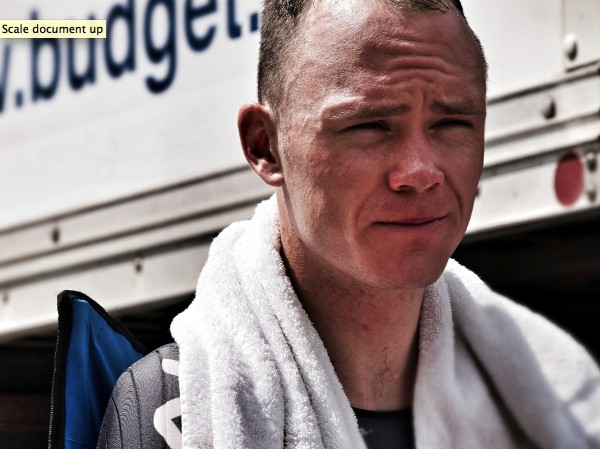 Photo: Froome in Colorado. photo twisted spoke. 