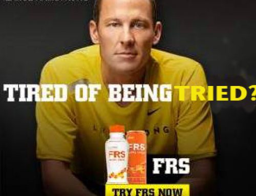 Lance Armstrong tired of being tried.